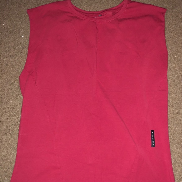 Alphalete medium red muscle tee/cap sleeve - Picture 1 of 1